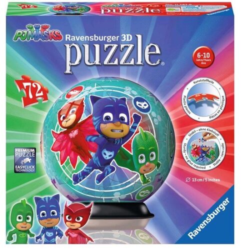 Puzzle 3D: PjMasks