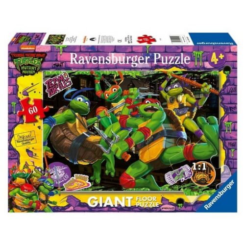Puzzle Maxi 60 pezzi: TURTLES