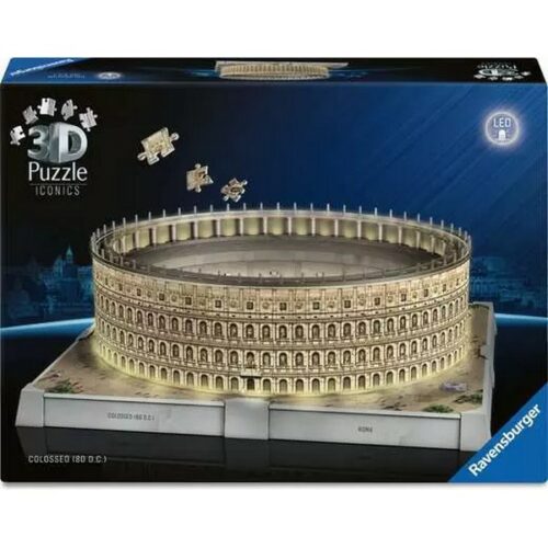 Puzzle 3D Iconics con led: Colosseo