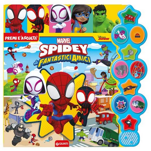 Libro premi e ascolta Spidey e i suoi amici