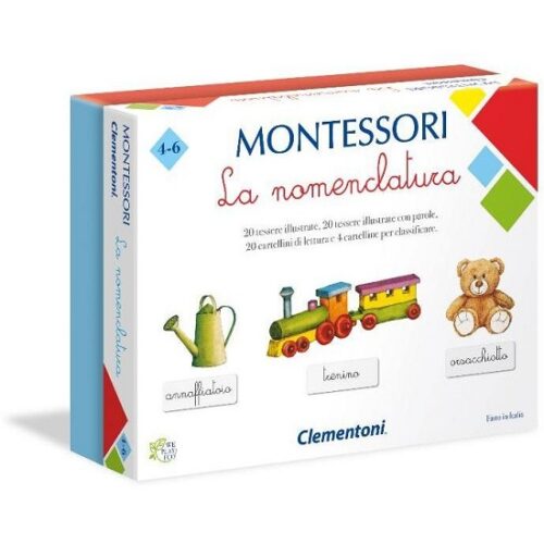 La nomenclatura - Montessori