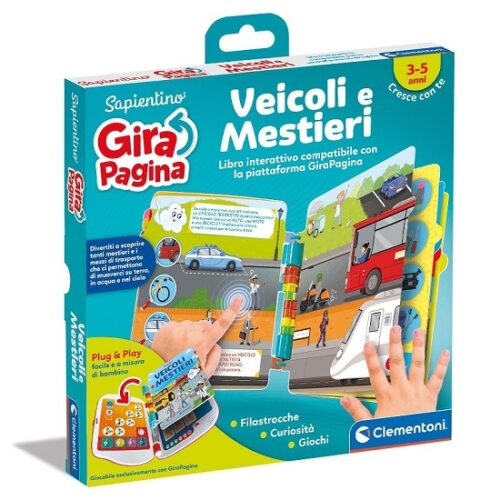 Girapagina - Libro Veicoli e Mestieri