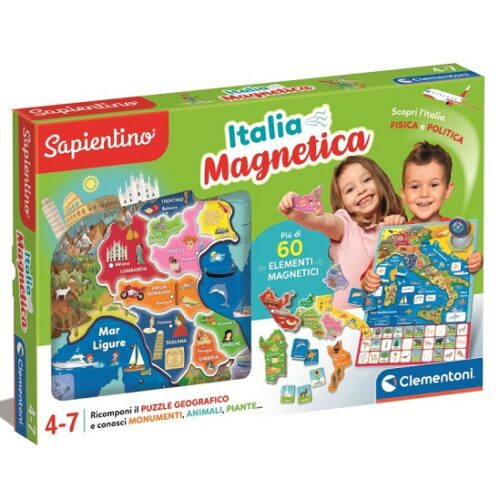 Geo Puzzle Magnetico Italia
