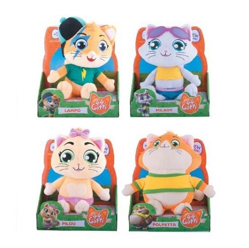 44 Gatti peluche sonoro ass. MILADY