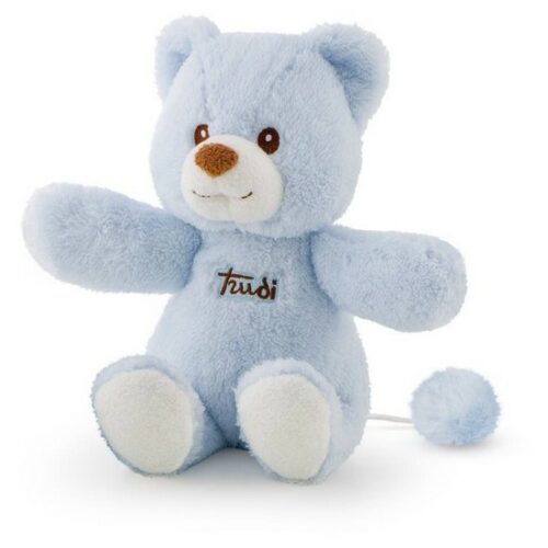 Peluche Trudi Orso Carillon Cremino azzurro S
