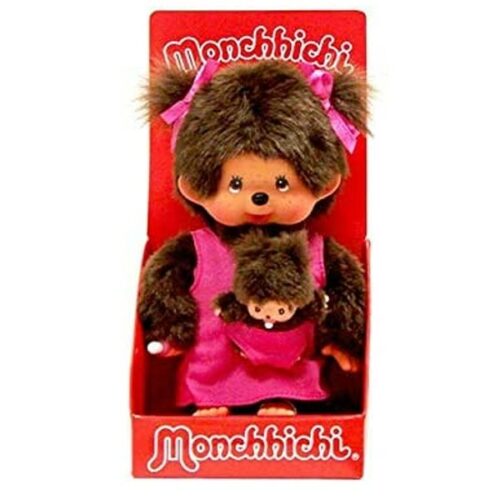 Monchhichi Madre e figlia rosa