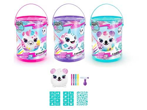 Airbrush Plush Squishy Plush Peluche Asst. narvalo, koala e unicorno