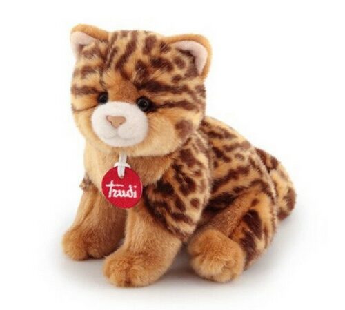 Peluche Trudi Gatto Brad animalier tigrato S