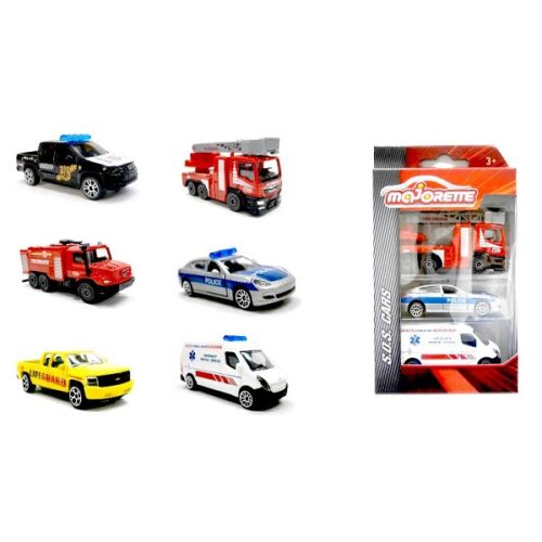 Majorette Veicoli SOS set 3pz