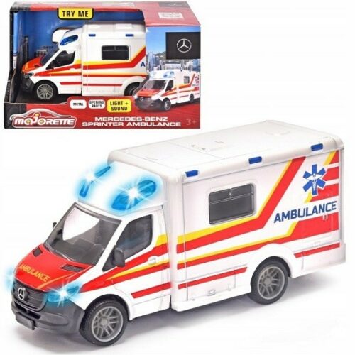 Majorette Merceds Benz Sprinter Ambulance metal