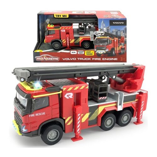 Majorette Volvo Truck Fire Engine metal