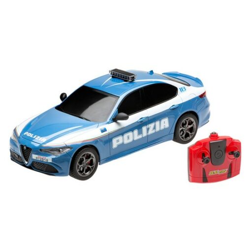 Auto GIULIA POLIZIA R/C 1:18
