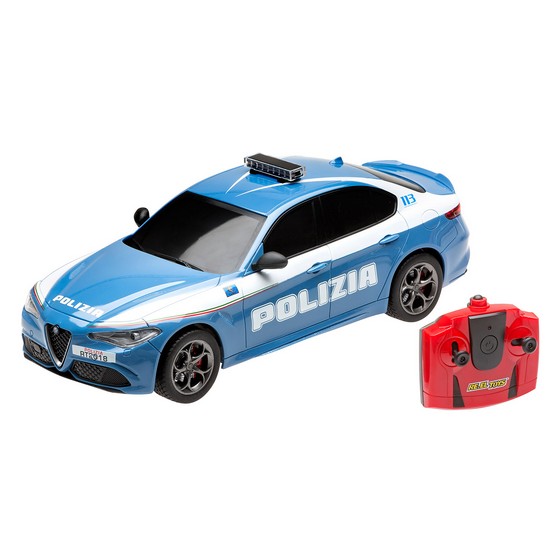 Auto GIULIA POLIZIA R/C 1:18