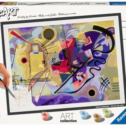 CreArt Serie B Art Collection - Kandinsky: Giallo, rosso, blu