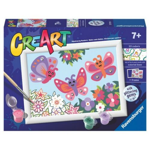 CreArt Serie E Classic - Farfalle glitter 7+