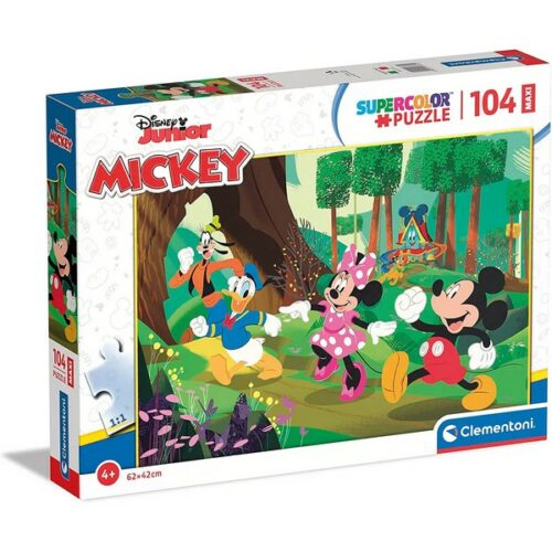 Puzzle MAXI 104 pezzi  Minnie , Topolino ,Paperino, Pluto disney