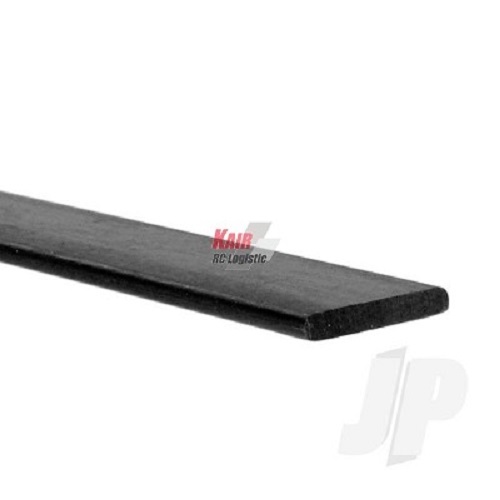 Carbon Fibre Batten/Strip 2,0 mmx 12mmx1m