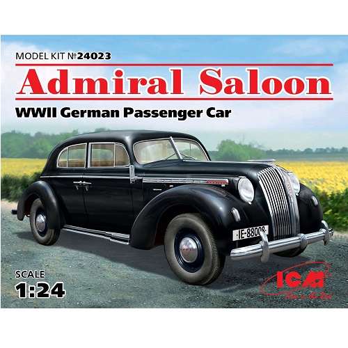 1/24 ADMIRAL SALOON WWII German Passenger Car