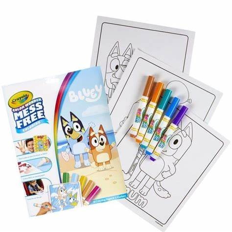 COLOR WONDER - Bluey