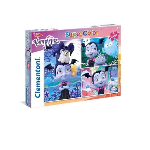 Puzzle 3x48 pezzi Vampirina