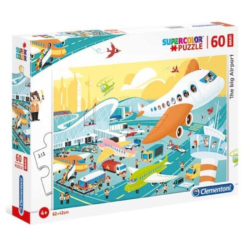Puzzle 60 pezzi MAXI AEREOPORTO