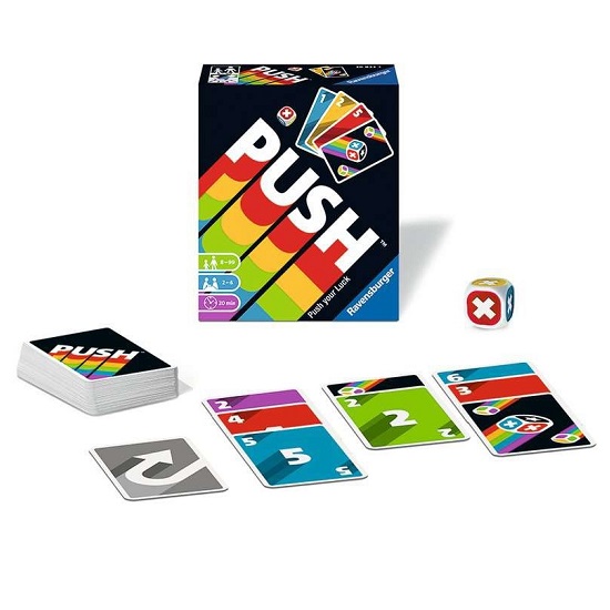 Push (your luck) gioco di carte