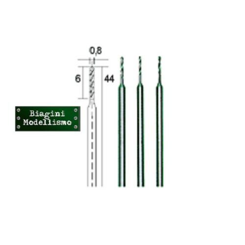 Per metallo, plastica, legno: punte HSS