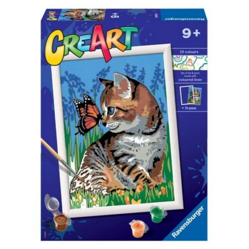 CreArt Serie D Classic - Gattino e farfalla 9+
