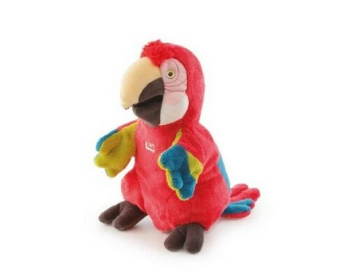 Marionetta Peluche Pappagallo S