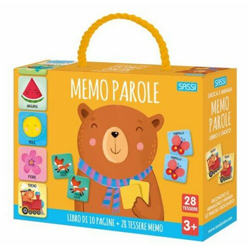 Memo Parole - Libro di 10 pagine + 28 tessere
