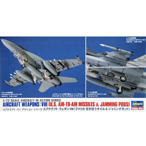 1/72 U.S. AIR-TO-AIR MISSILES & JAMMING PODS