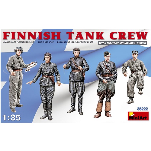 1/35 Finnish tank crew