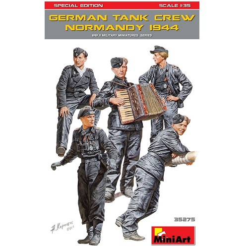 1/35 GERMAN TANK CREW NORMANDY 1944
