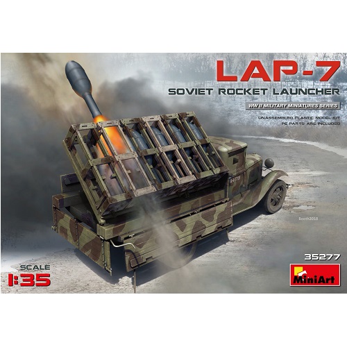 1/35 SOVIET ROCKET LAUNCHER LAP-7