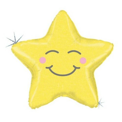 Palloncino metallico stella x elio