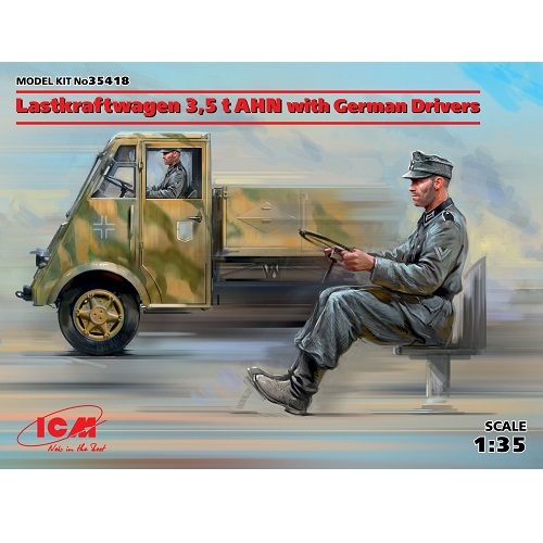 1/35 Lastkraftwagen 3,5t AHN with German Drivers