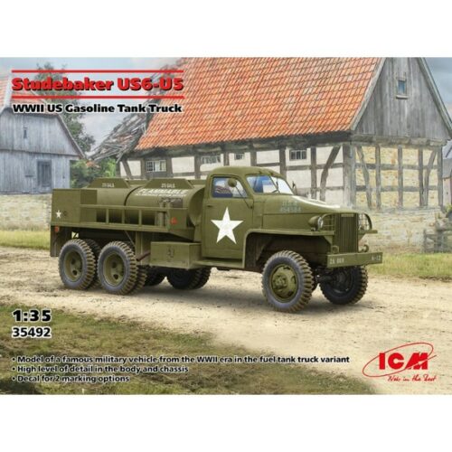 1/35 STUDEBAKER US6-U5 WWII US GASOLINE TANK TRUCK KIT 1:35