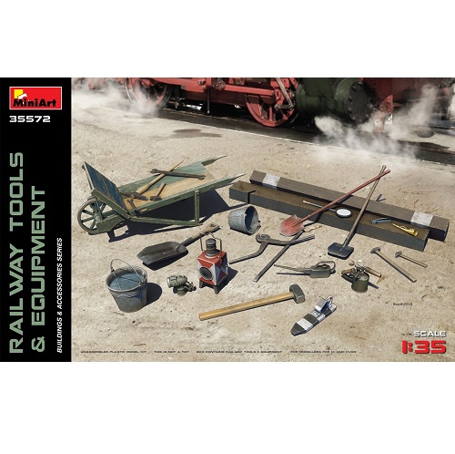 1/35 RAIL WAY TOOLS & EQUIPMENT