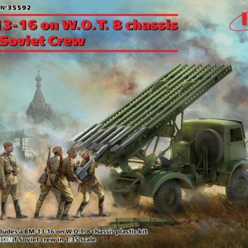 1/35 BM-13-16 on W.O.T 8 chassis with Soviet Crew