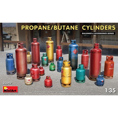 1/35 PROPANE/BUTANE CYLINDERS