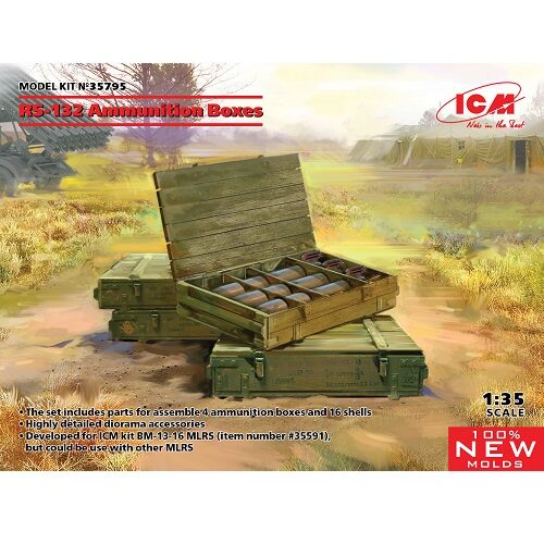 1/35 RS-132 Ammunition Boxes