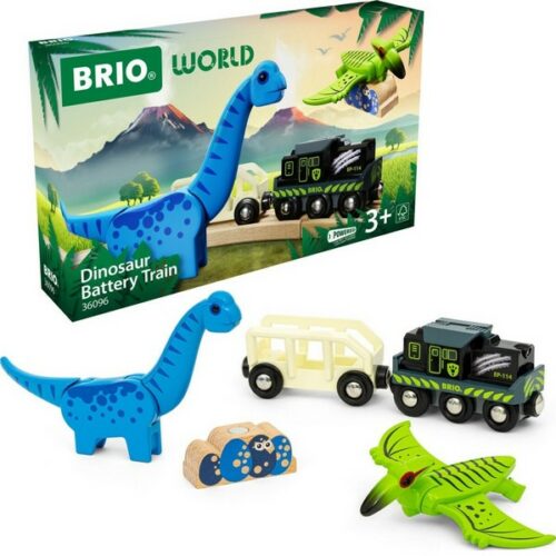 BRIO - Treno dei dinosauri a batteria