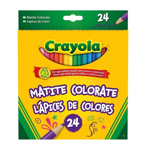 24 Matite Colorate