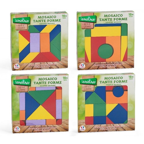 Mosaico in legno (tangram)