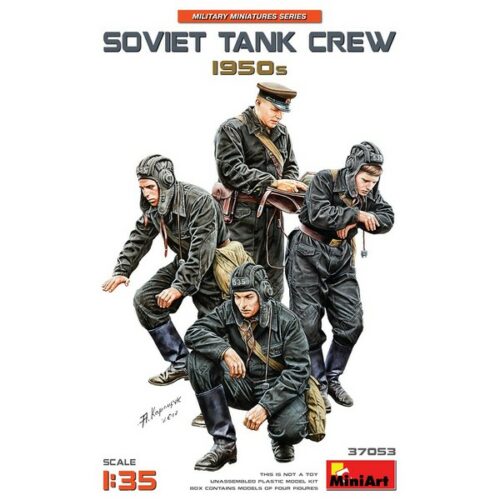 1/35 Soviet Tank Crew 1950s