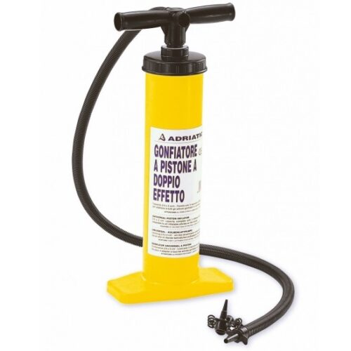 Gonfiatore a pistone doppio effetto