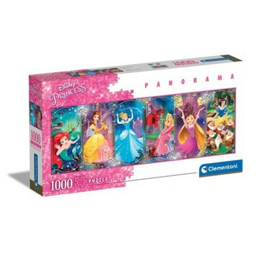 Puzzle 1000 pz Panorama Disney Princess