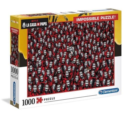 Puzzle 1000 pz  impossibile La Casa De Papel
