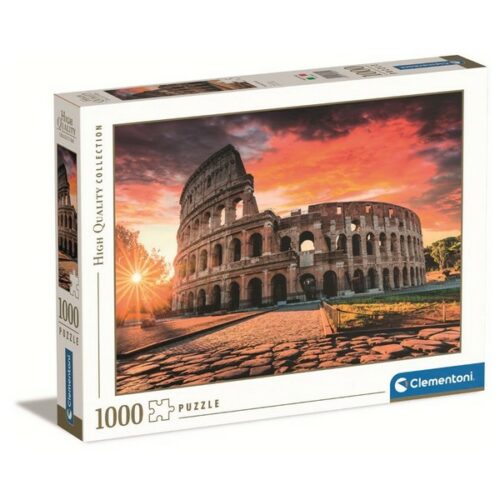 Puzzle 1000 pz Tramonto a Roma