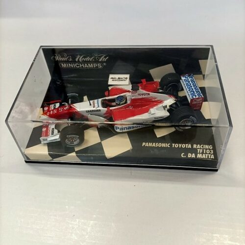 1/43 F1 Panasonic Toyota TF103 2003 C.da Matta nr21